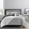 Chic Home NYandC Home Kinsley 9 or 7 Piece Comforter Set Color Block Design